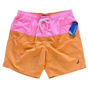 NEW Nautica Mens Swim Trunks